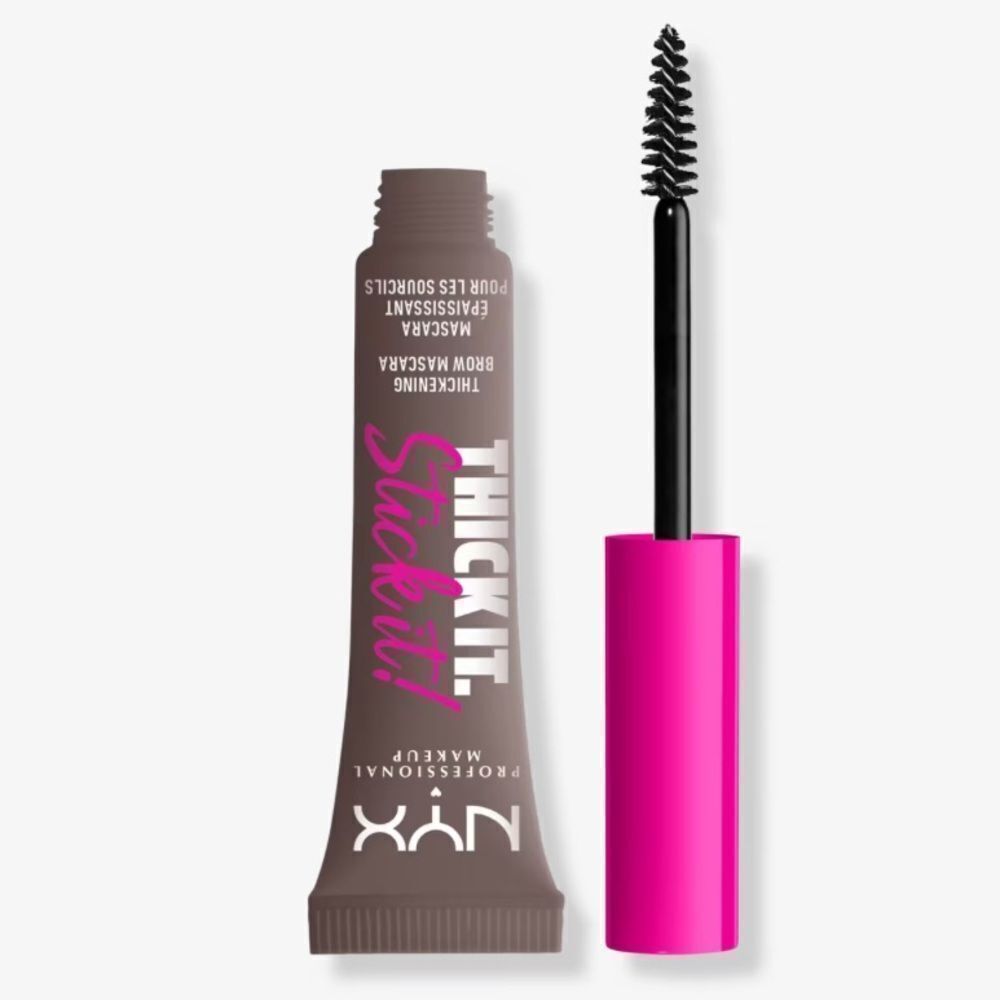 🦋 NYX Taupe Thickening Brow Mascara New FullSz